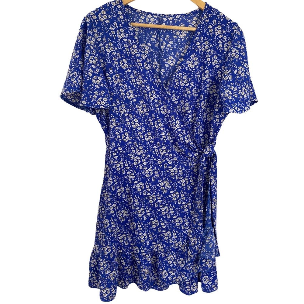 Floral Wrap Dress